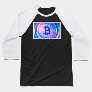 Bitcoin Graphic Baseball T-Shirt